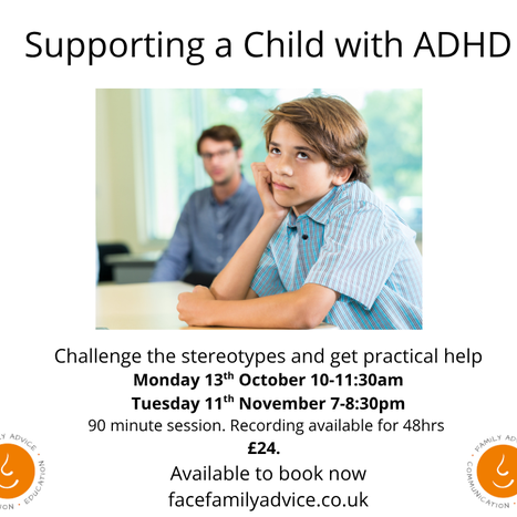 FACE: Family Advice October Sessions